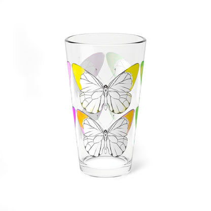 Pint Glass, 16oz  Flutter Sips