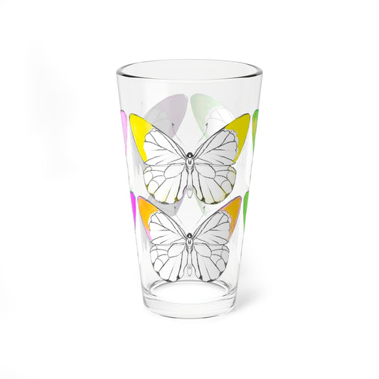 Pint Glass, 16oz  Flutter Sips