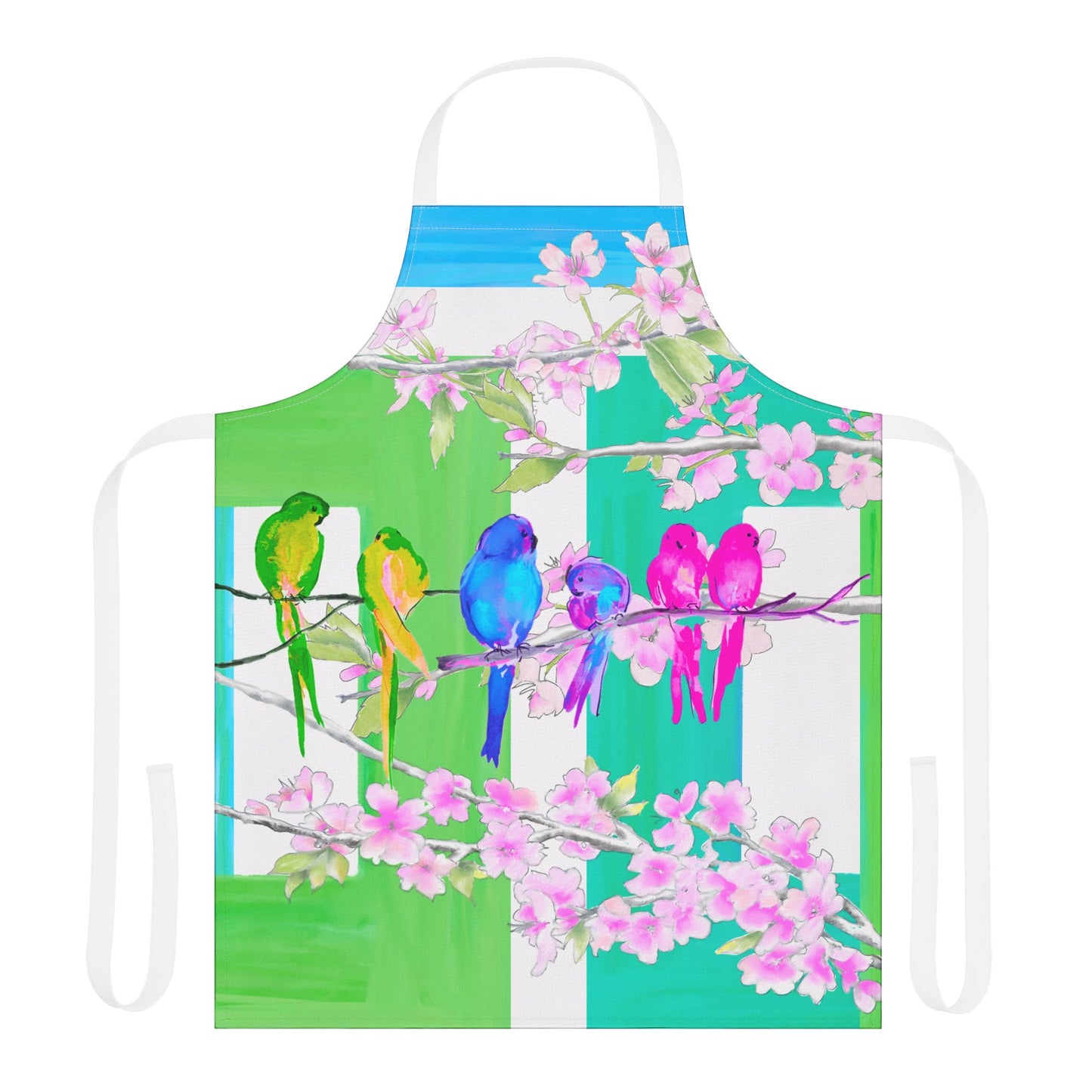 Blossoms & Birds Apron