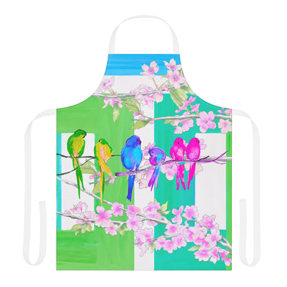 Blossoms & Birds Apron