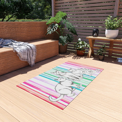 Rugs Indoor/Outdoor Kitty Fun