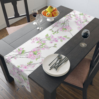 Cherry Blossoms Table Runner