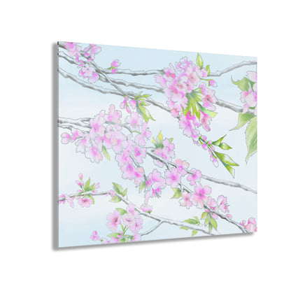 Cherry Blossoms -  Acrylic Prints (French Cleat Hanging)