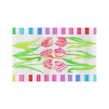 Dish Towels Microfiber Tulip Love