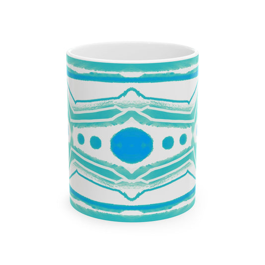 Pattern Play Mug Blue Green