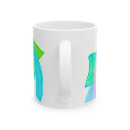 Pattern Play Mug "Time runs swift..."