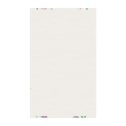 Flower Fun Tea Towel Pansy