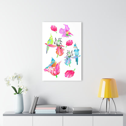 Dancing Tulips Acrylic Prints (French Cleat Hanging)