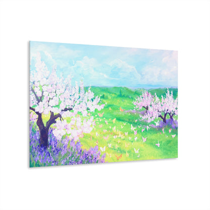 Acrylic Wall Art Butterfly Meadow
