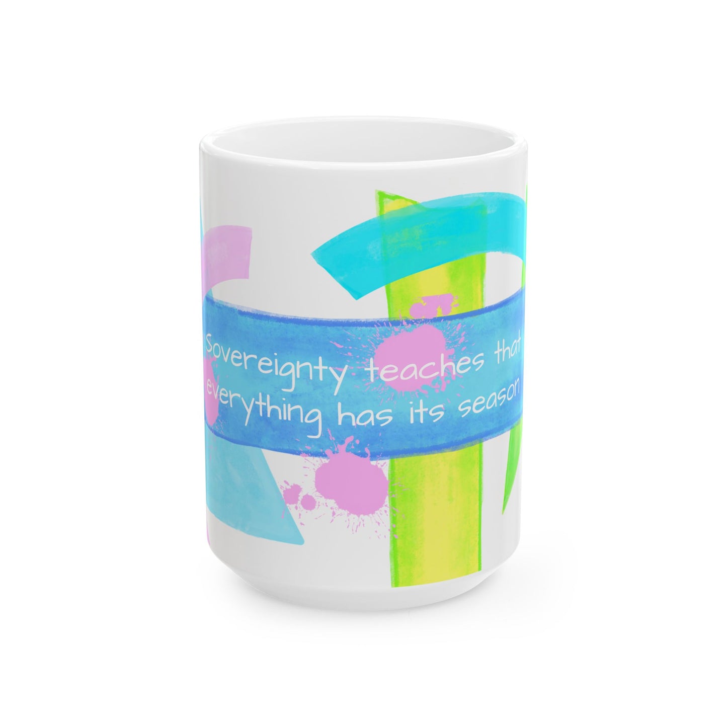 Pattern Play Mug "Sovereignty teaches that..."