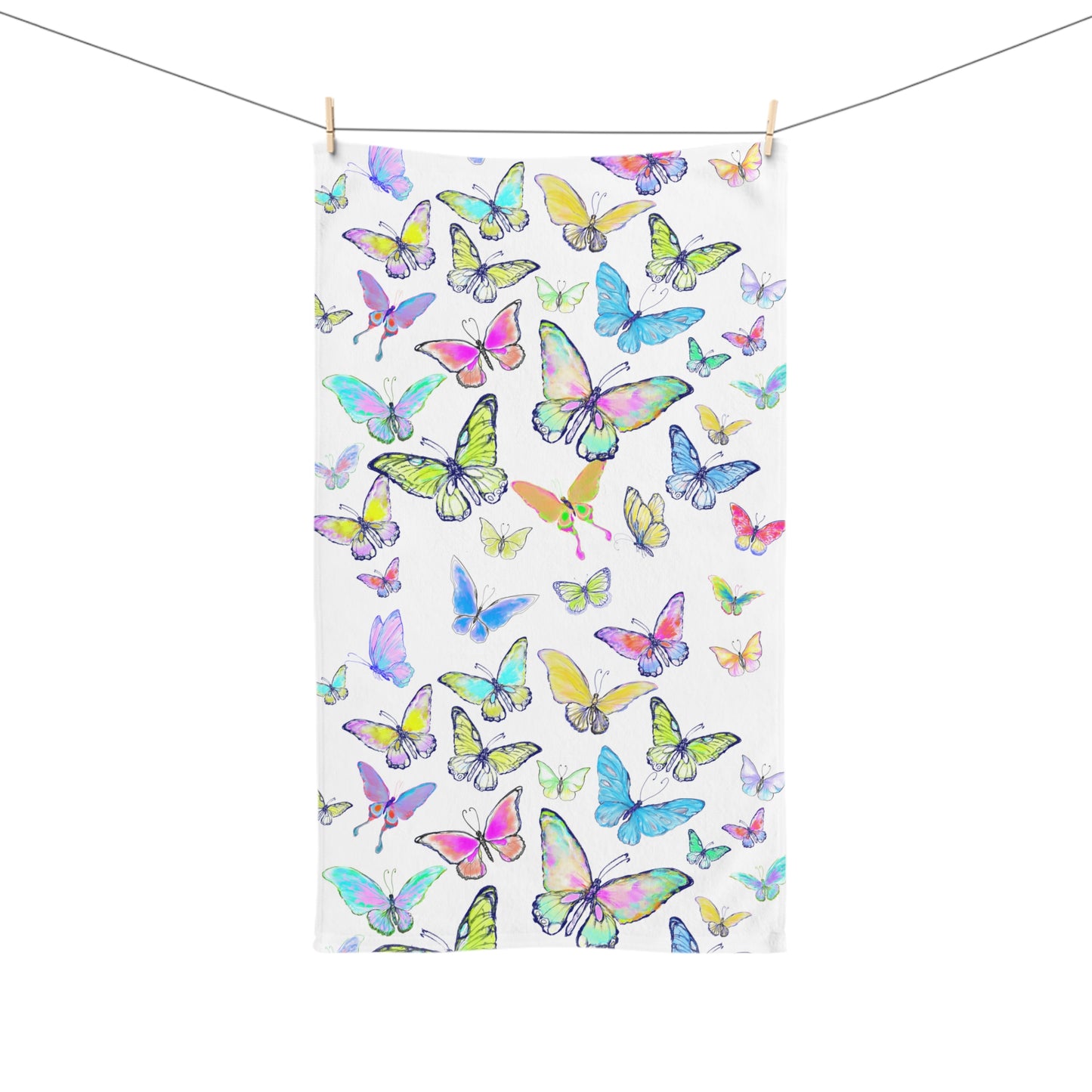 Hand Towels Butterfly Playdate