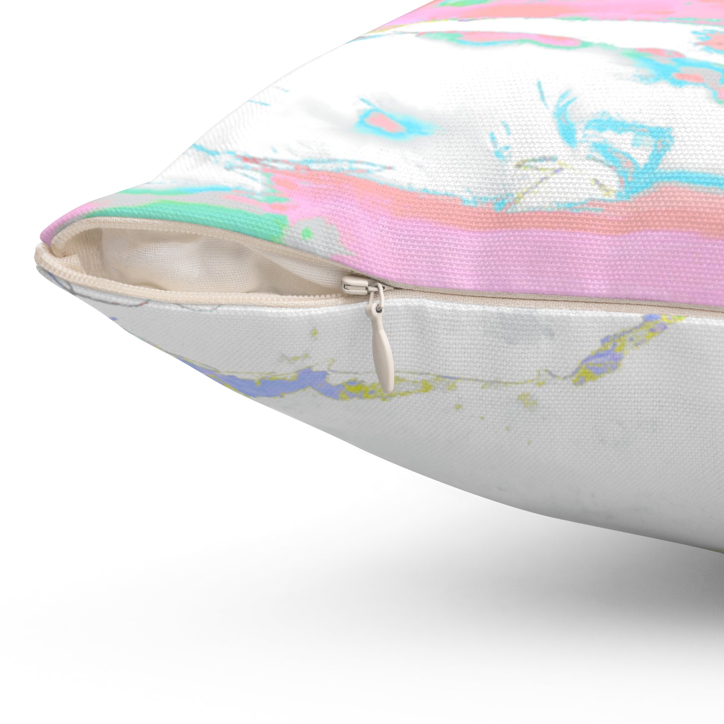 Pillows Spun Polyester Square Serene Watercolor Landscape