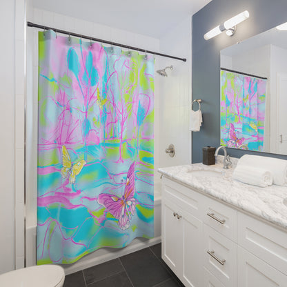 Joyful Landscapes Shower Curtains