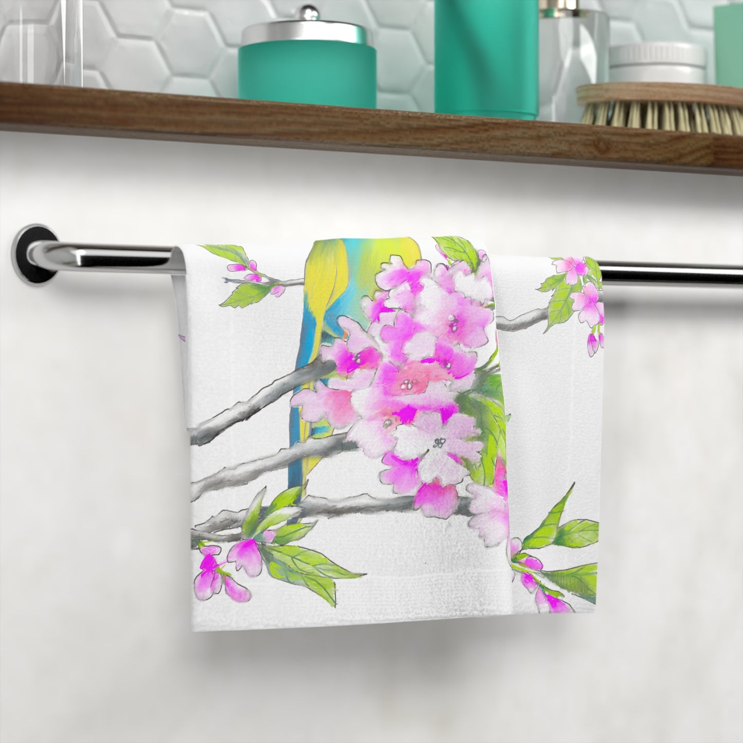 Face Towels Cherry Chirp
