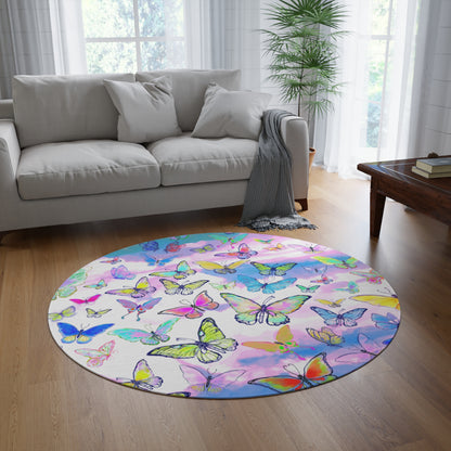 Round Rug Butterfly Playdate 2
