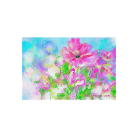Inspirational Landscapes Indoor/Outdoor Rug, "Plant a Dream "