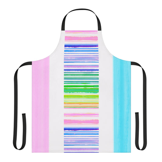 Aprons Watercolor Mega Stripes