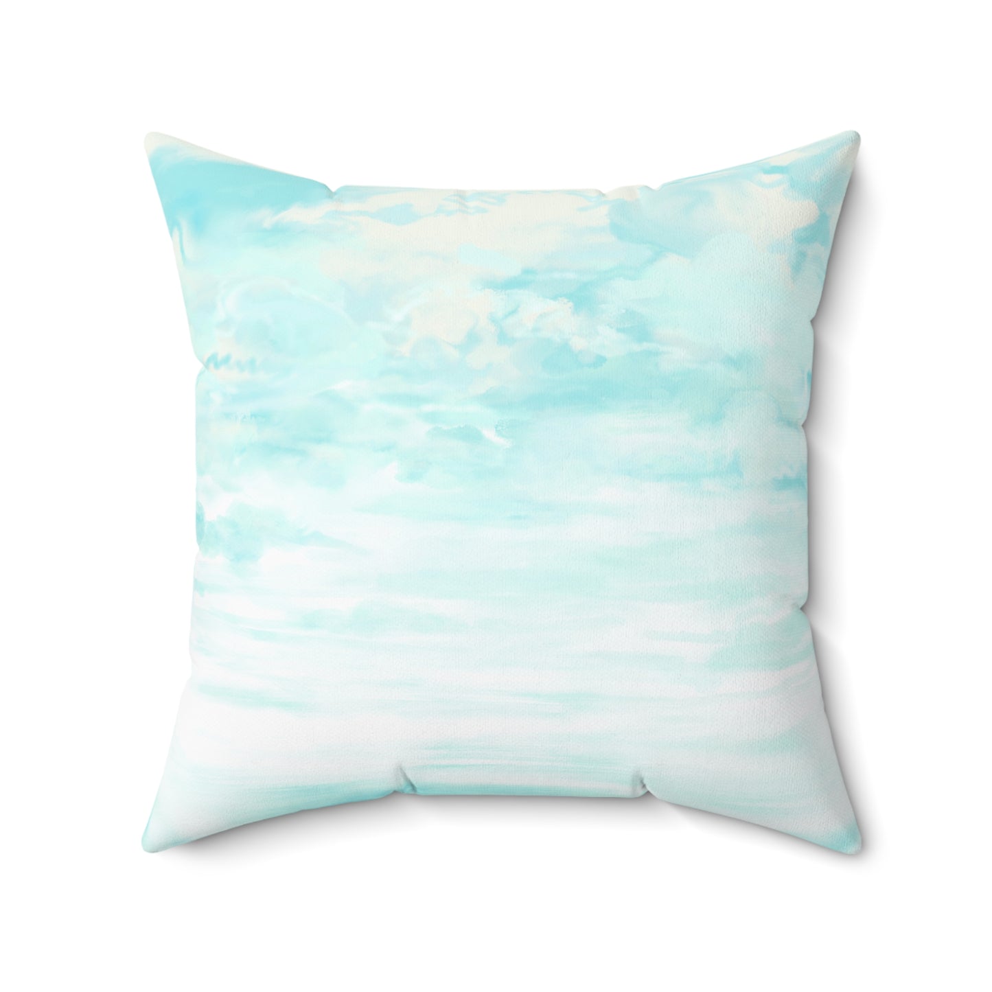 Square Pillow Butterfly Flutter Right Facing Pink