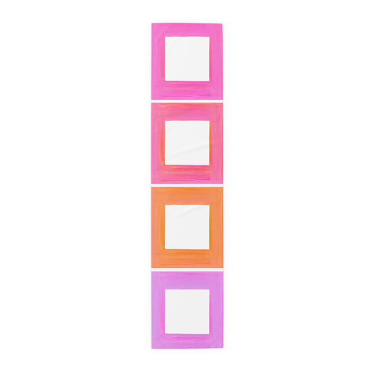 Table Runner Color Block (Cotton or Poly)