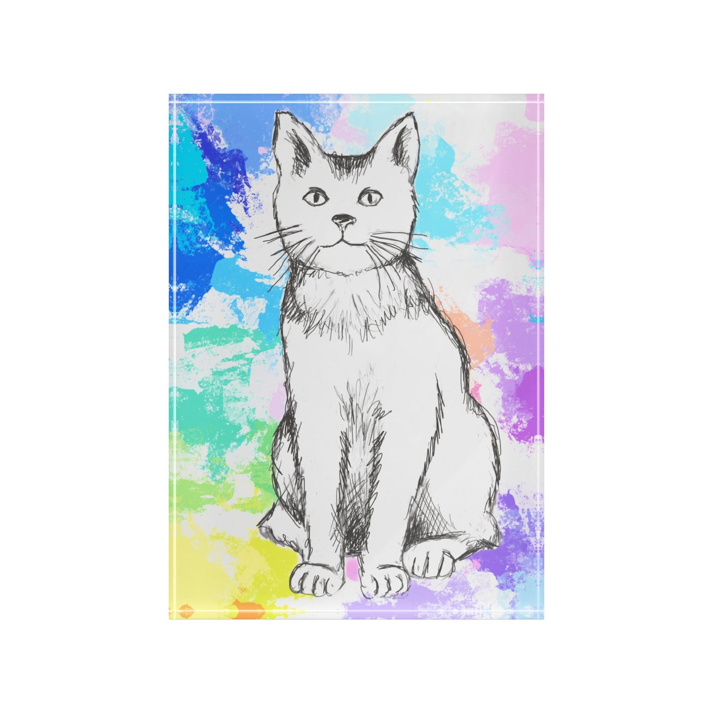 Kitty Fun Acrylic Block