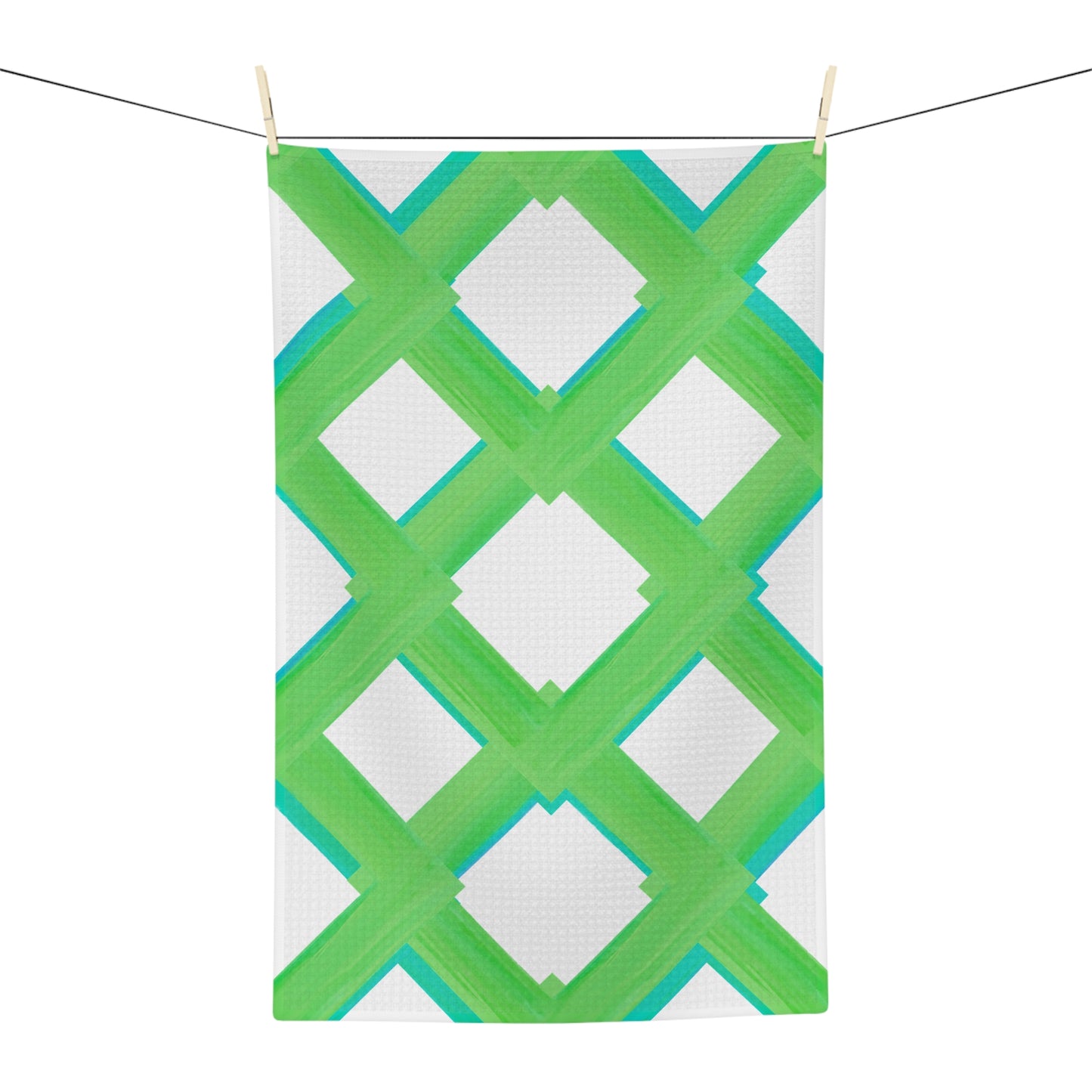 Microfiber Dish Towel Cheerful Trellis