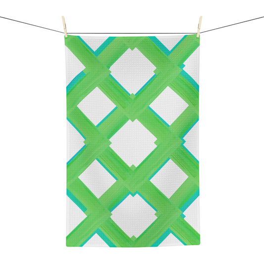 Microfiber Dish Towel Cheerful Trellis