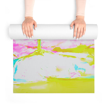 Joyful Landscape Exercise Mat Believe  you can