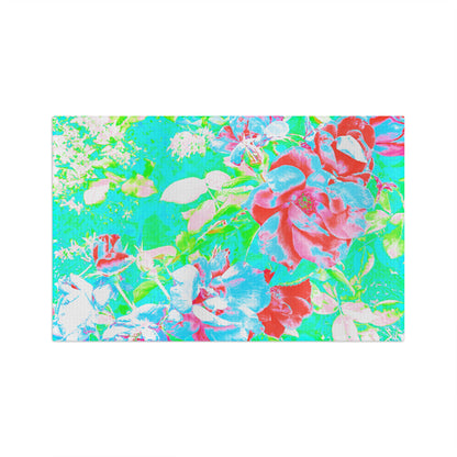 Dish Towels Microfiber Abstract Fluttering Botanical