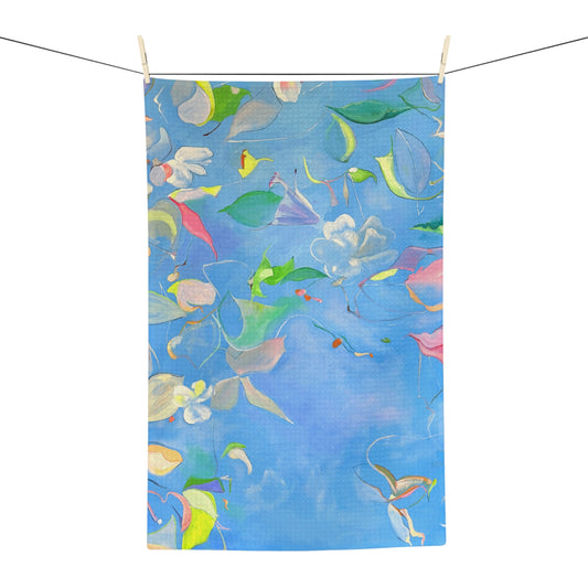 Dish Towels Microfiber Watercolor Botanical