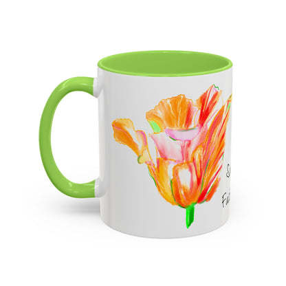 Vibrant Tulips Mugs