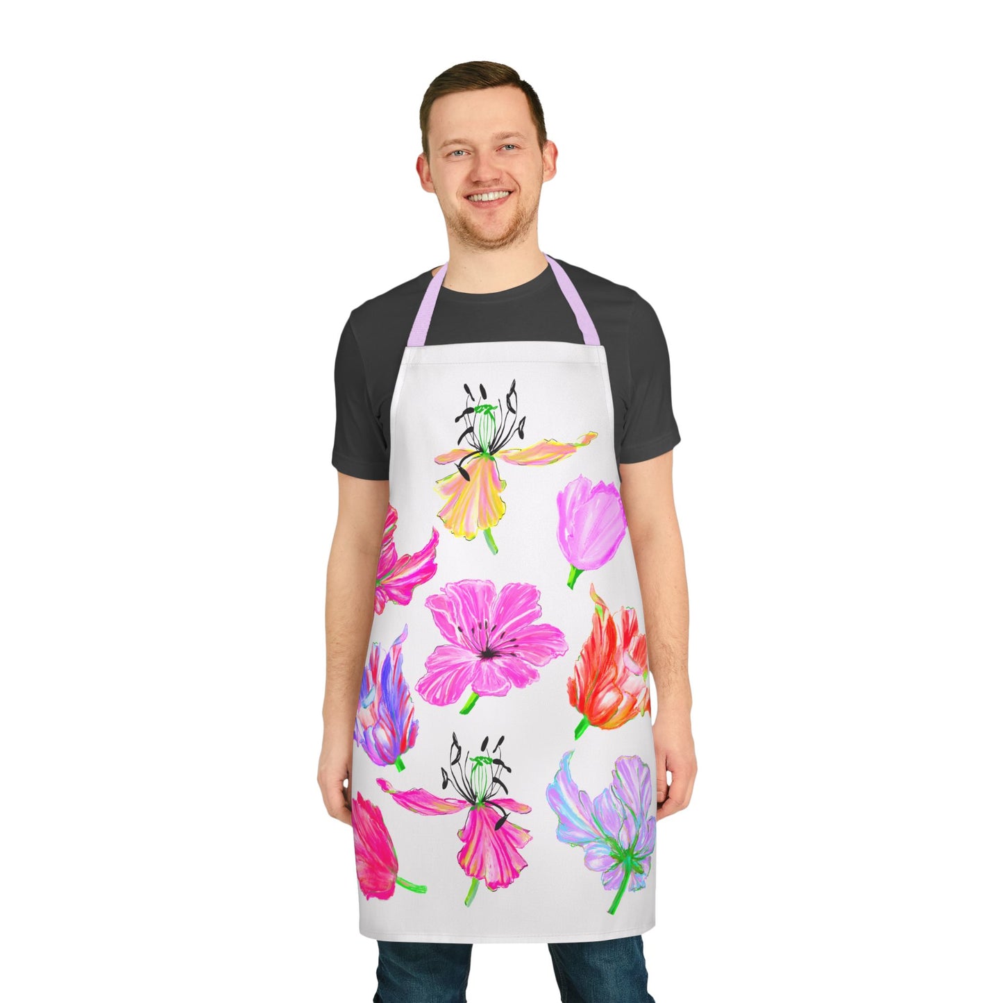 Dancing Tulips Apron