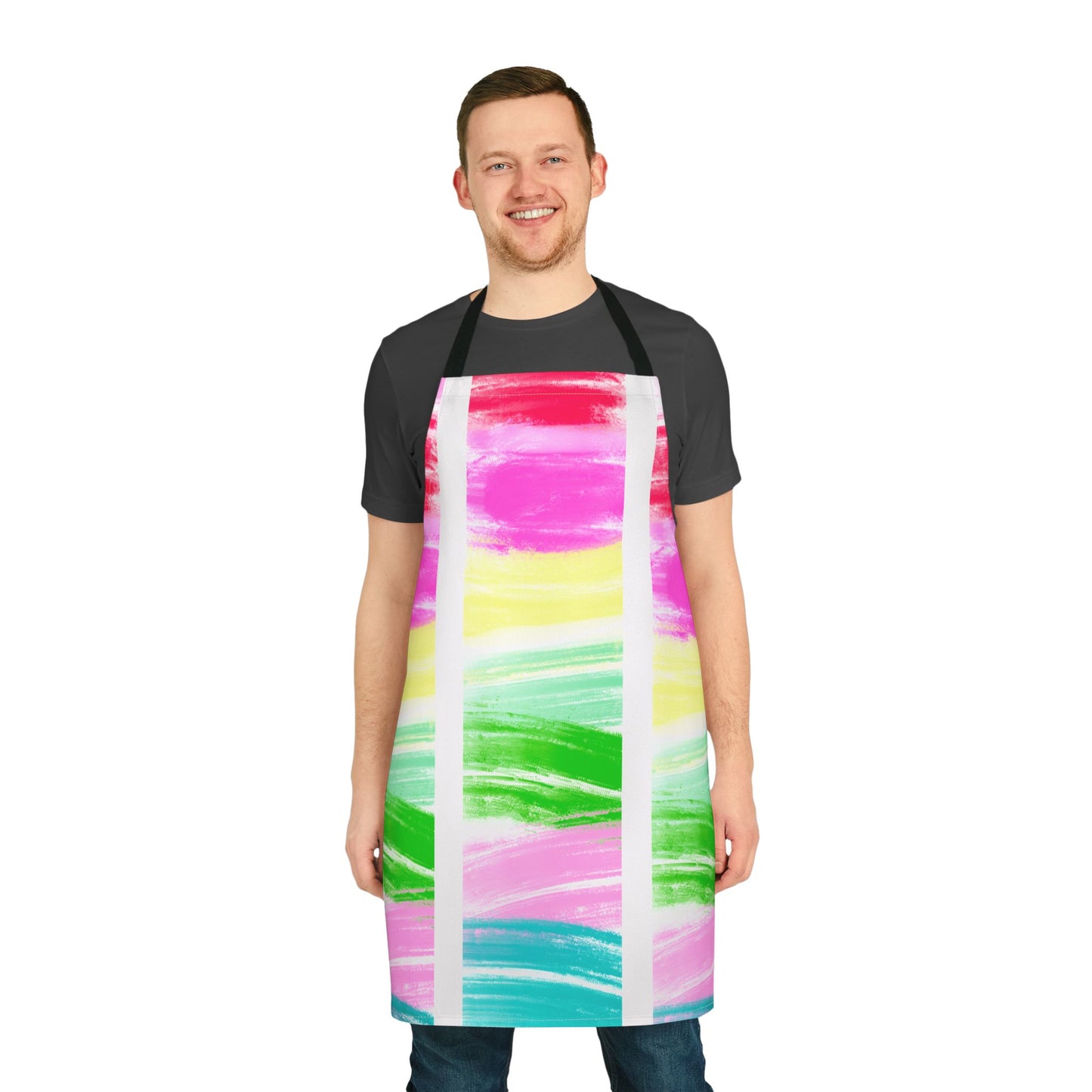 Aprons Watercolor Fun Stripes