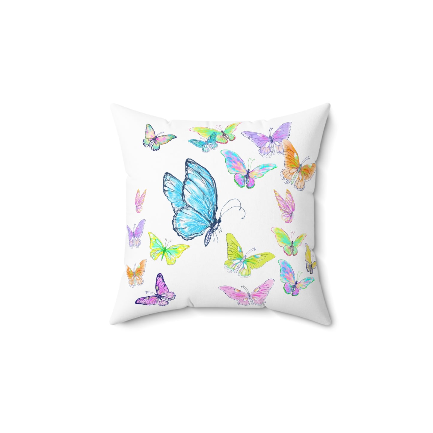 Pillows Multi-Color Butterflies