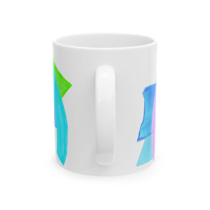 Pattern Play Mug "Time fades..."
