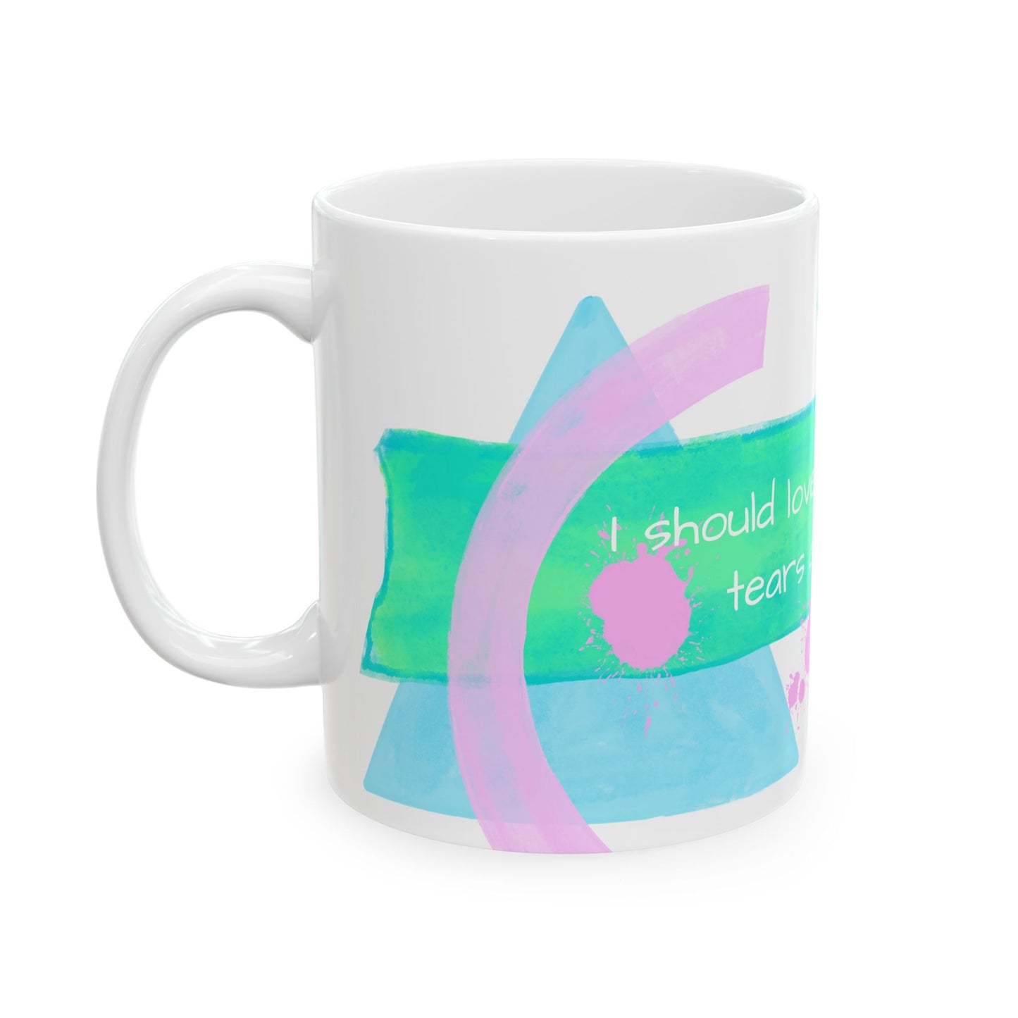 Pattern Play Mug "I would love my neighbor..."