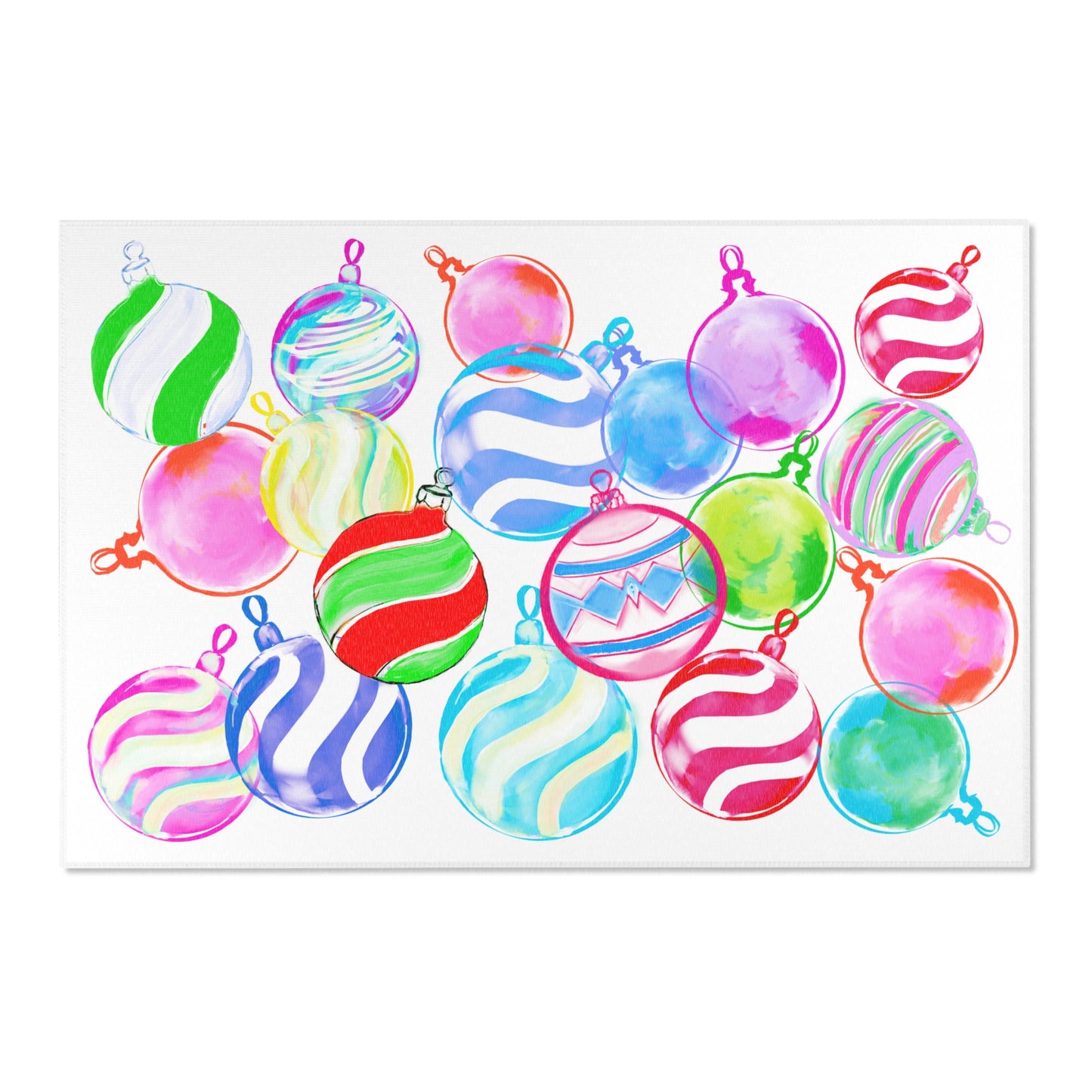 Indoor Area Rugs Dancing Ornaments