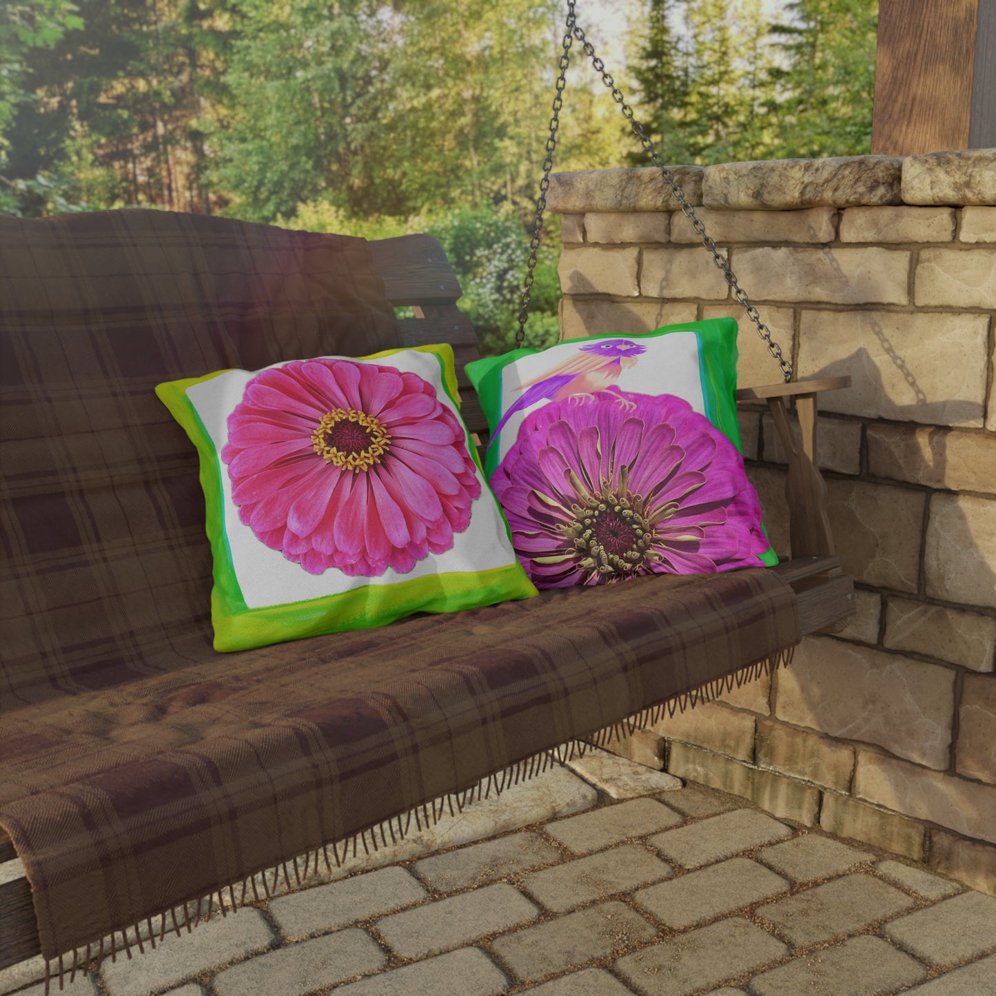 Zinnia Outdoor Pillows