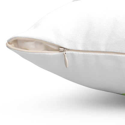 Jolly Birds Spun Polyester Square Pillow
