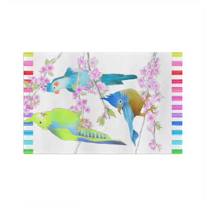 Jolly Birds Microfiber Tea Towel