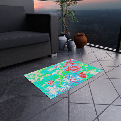 Indoor/Outdoor Rug Abstract Garden Joy