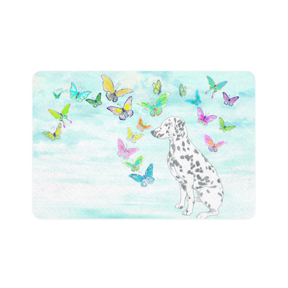 Dogi Butterfly Flutter Pet Food Mat Dalmatian