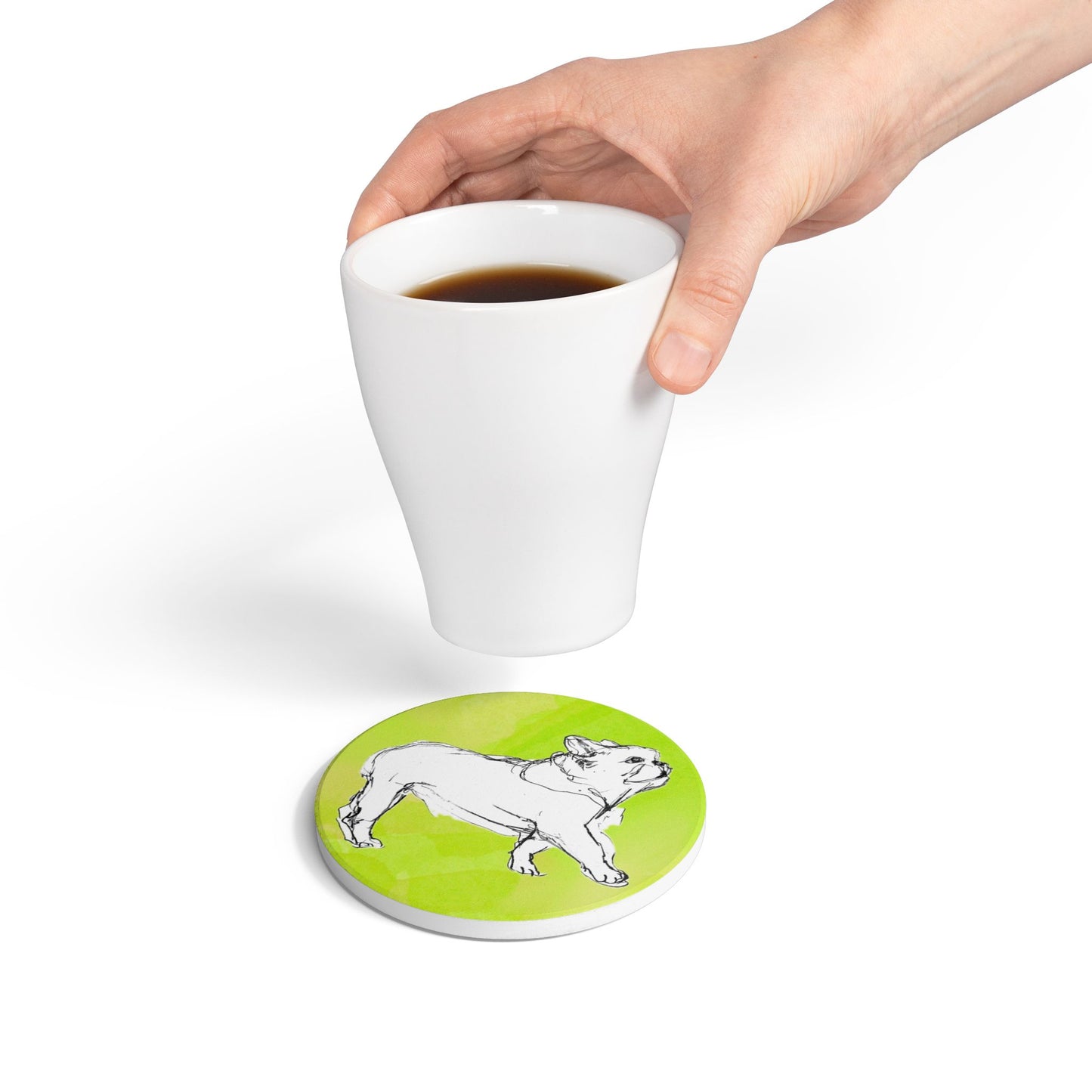 Dogi Fun Ceramic Coaster
