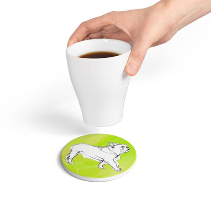 Dogi Fun Ceramic Coaster