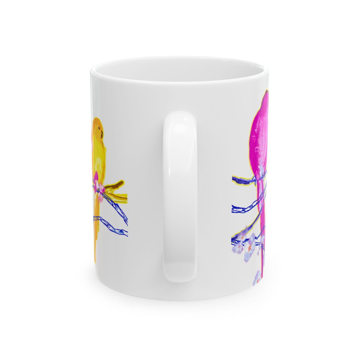 Mugs Blossoms & Birds
