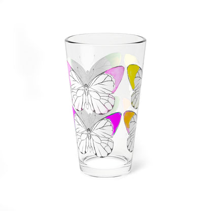 Pint Glass, 16oz  Flutter Sips