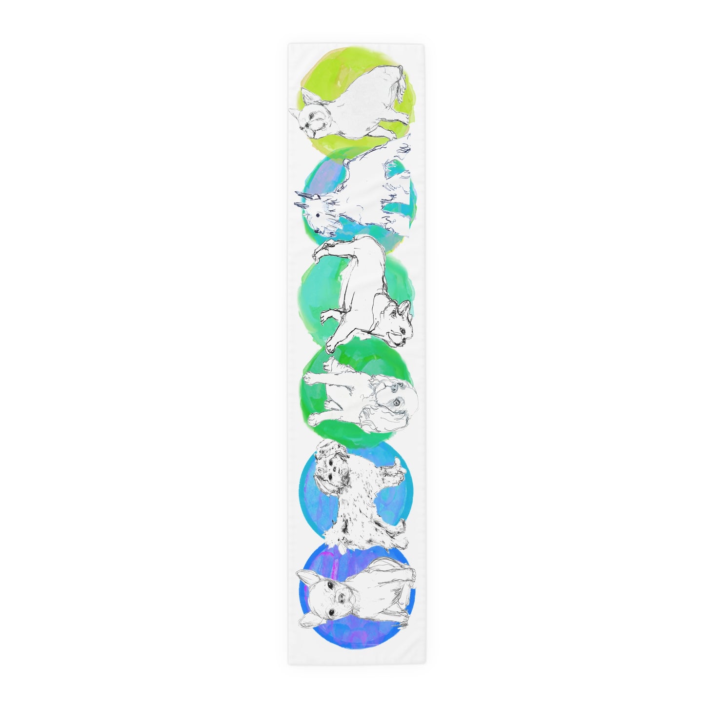 Table Runner Doggie Fun