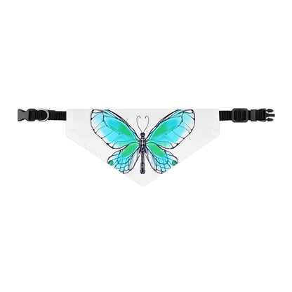 Pet Bandana Collar Colorful Flutter Charm
