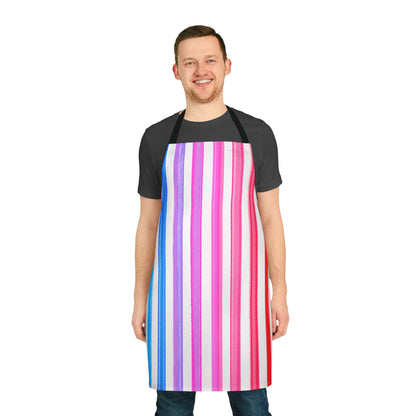 Aprons Watercolor Rainbow Stripes