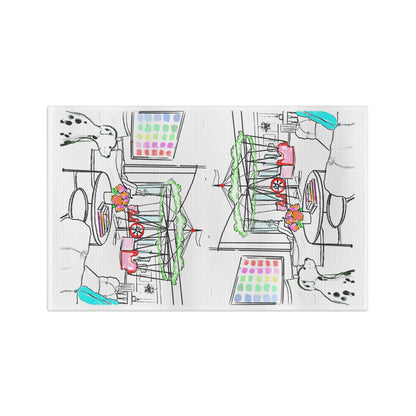 Dish Towels Microfiber Interior Illustration