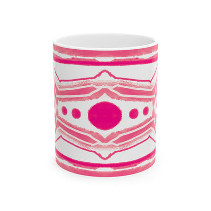 Pattern Play Mug Raspberry Red